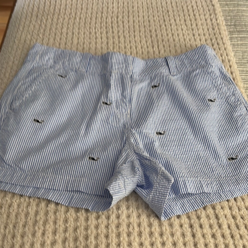 Vineyard Vines Blue Bermuda Shorts Nautical-Inspired